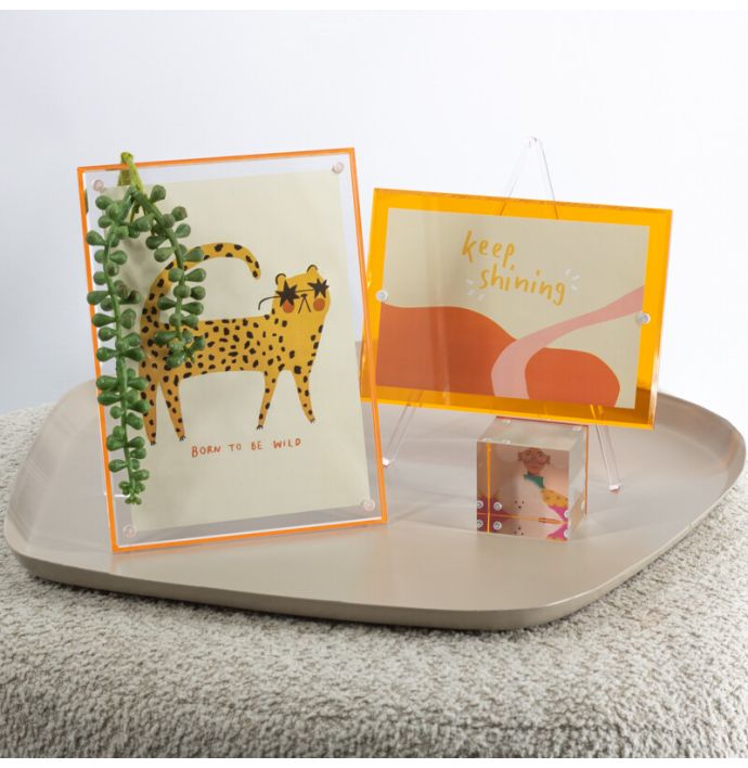 Fotolijst Art oranje