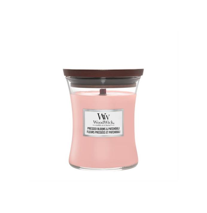 WoodWick Candle Pressed Blooms & Patchouli