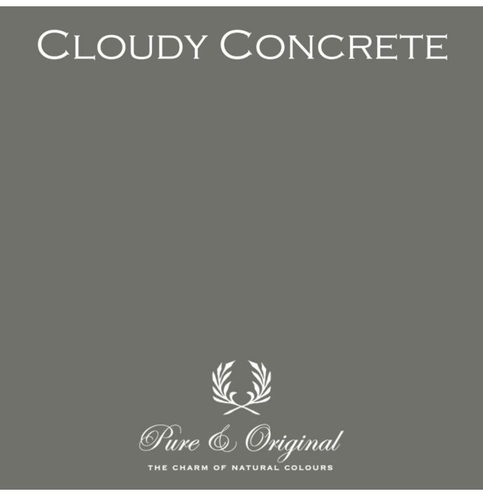 Pure & Original Traditional Paint Eggshell Cloudy Concrete