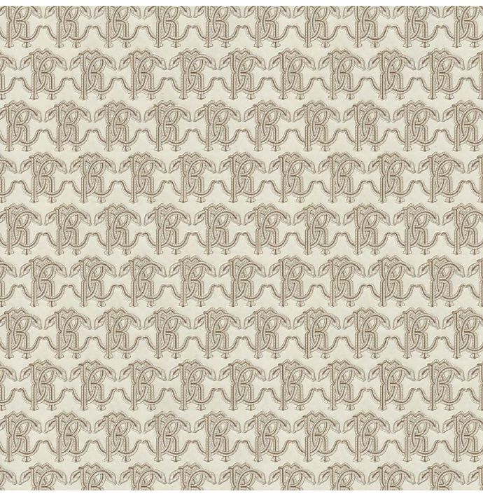 Patroon behang Roberto Cavalli no.9 Logo