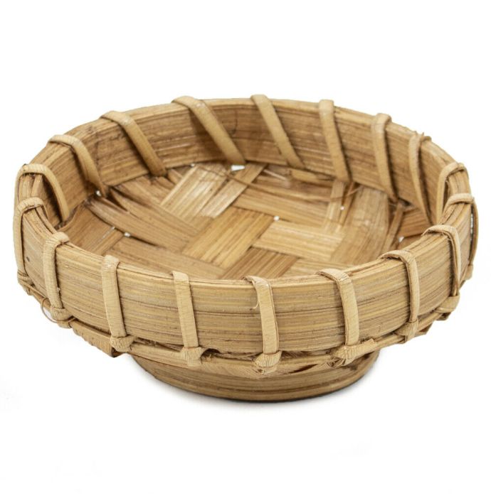 Bamboo schaaltje hoog naturel