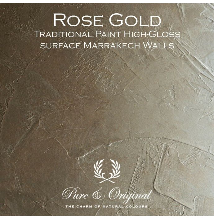 Pure & Original Traditional Paint Elements Rose Gold