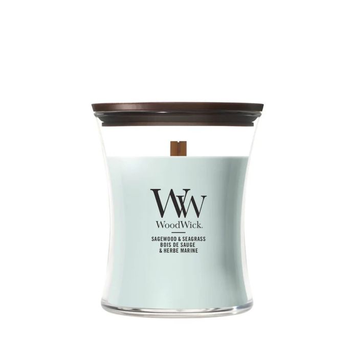 WoodWick Candle Sagewood & Seagrass