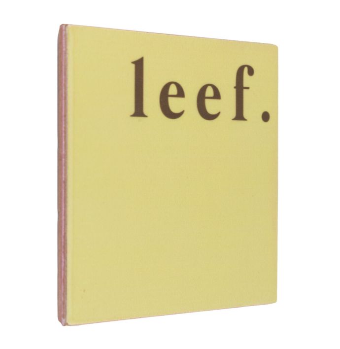 Tegeltje 'Leef'