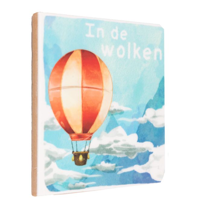 Tegeltje 'In de wolken'