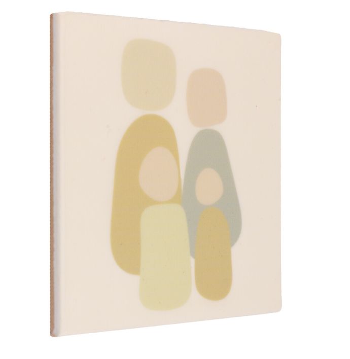 Tegeltje 'Family of four'