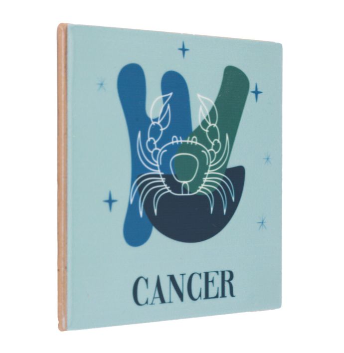 Tegeltje - Cancer sterrenbeeld kreeft