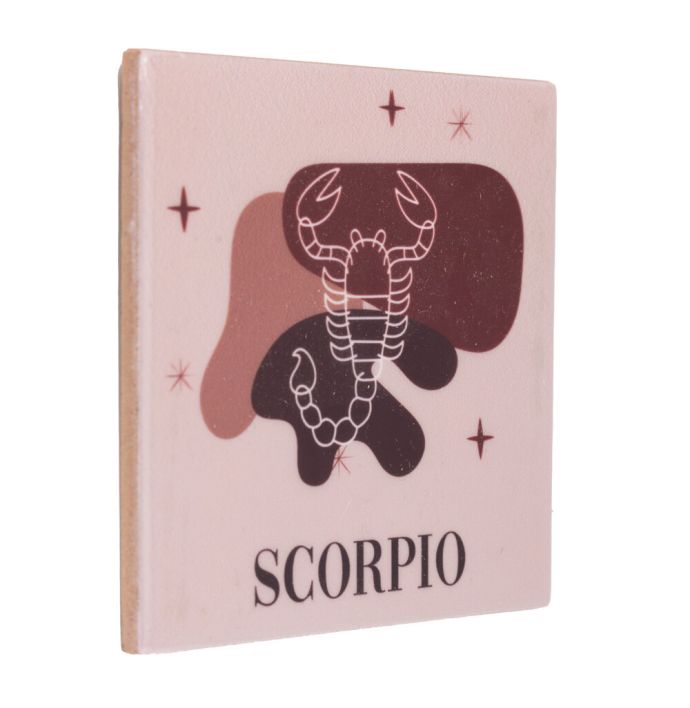 Tegeltje - Scorpio sterrenbeeld schorpioen