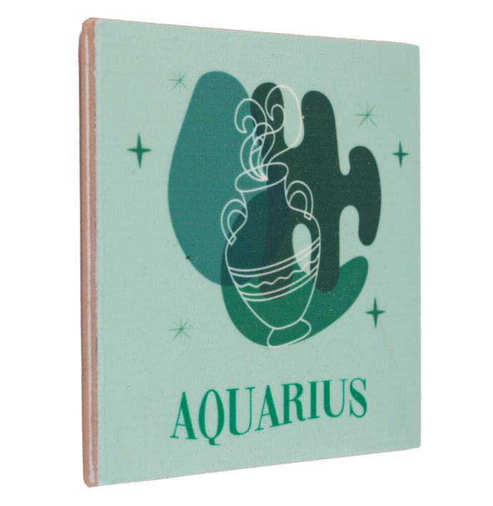 Tegeltje - Aquarius sterrenbeeld waterman