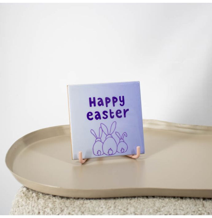 Tegeltje - Happy easter