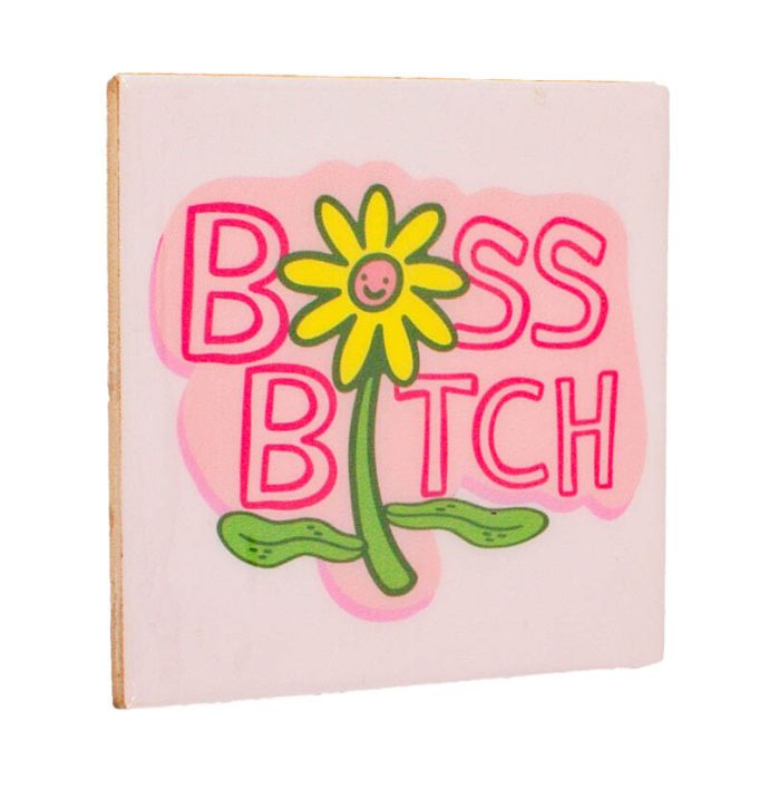Tegeltje - Boss bitch