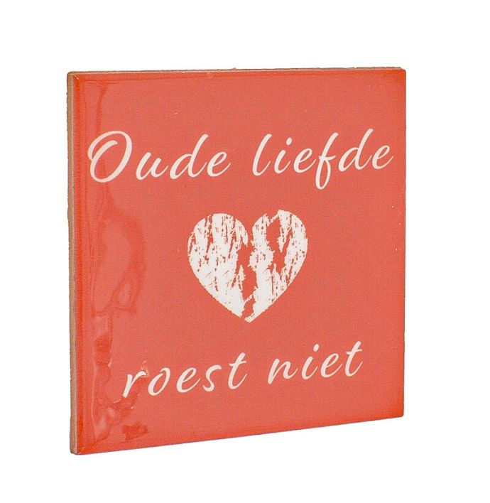 Tegeltje - Oude liefde