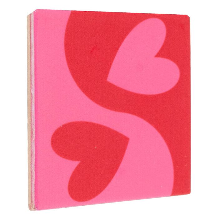 Tegeltje - Yingyang hearts