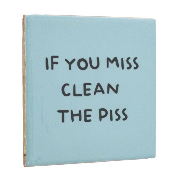 Tegeltje - If you miss