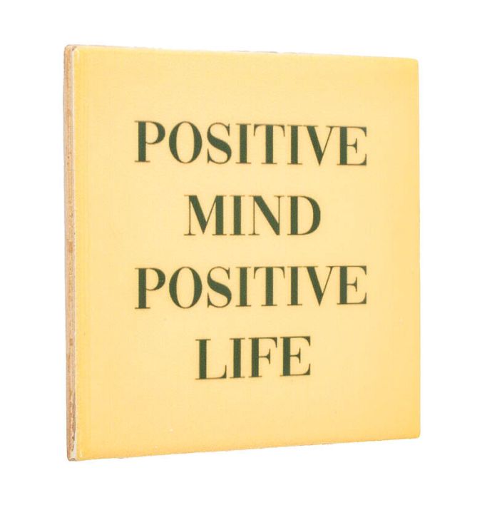 Tegeltje - Positive minds