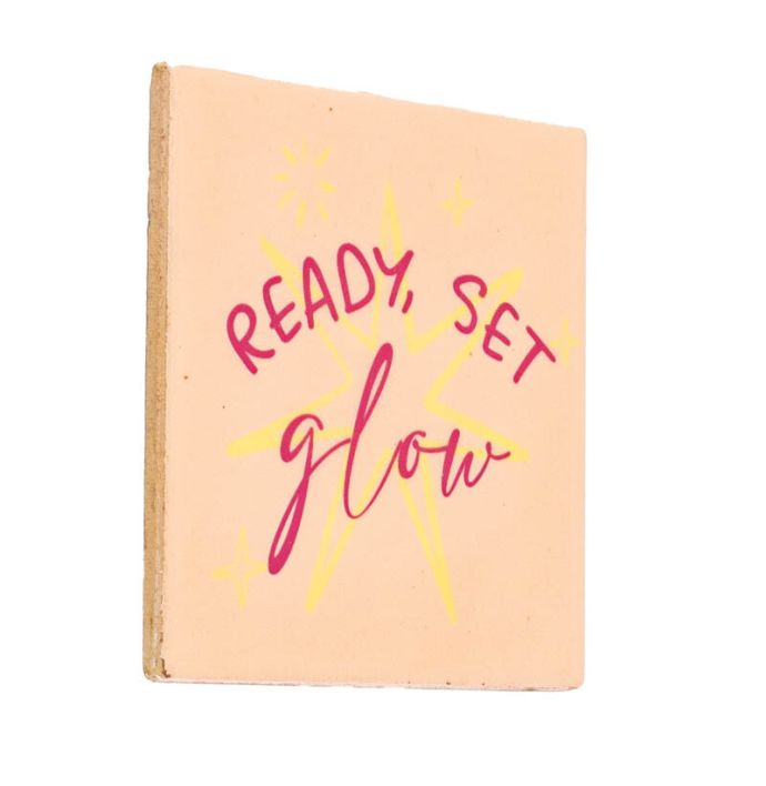 Tegeltje - Ready set glow