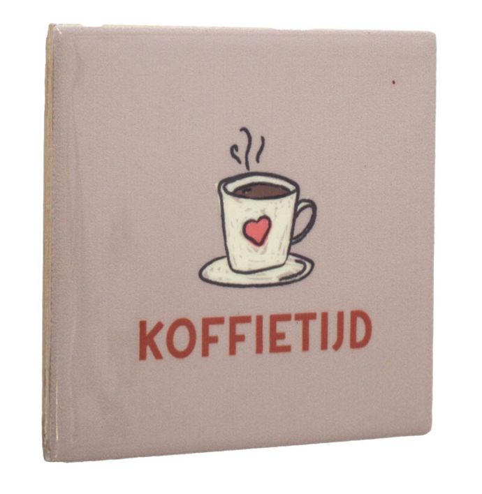 Tegeltje - Koffietijd