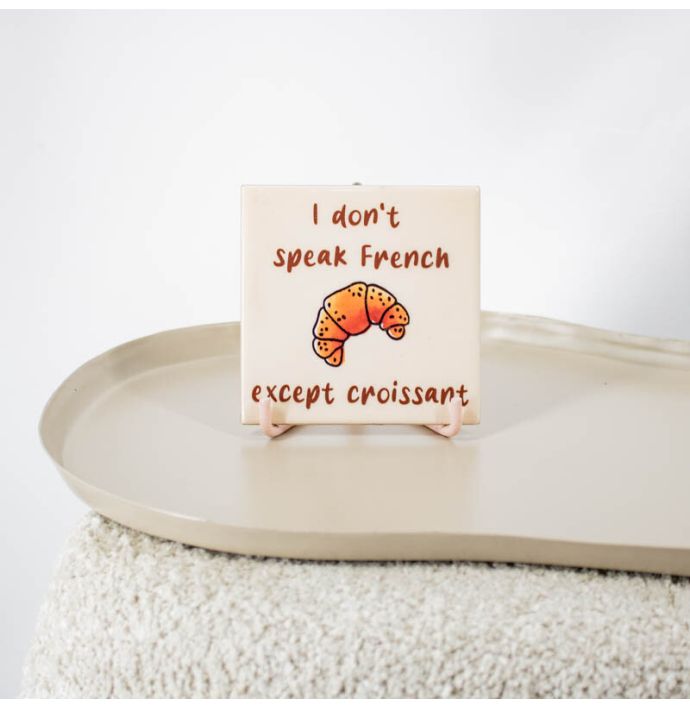 Tegeltje - Croissant 