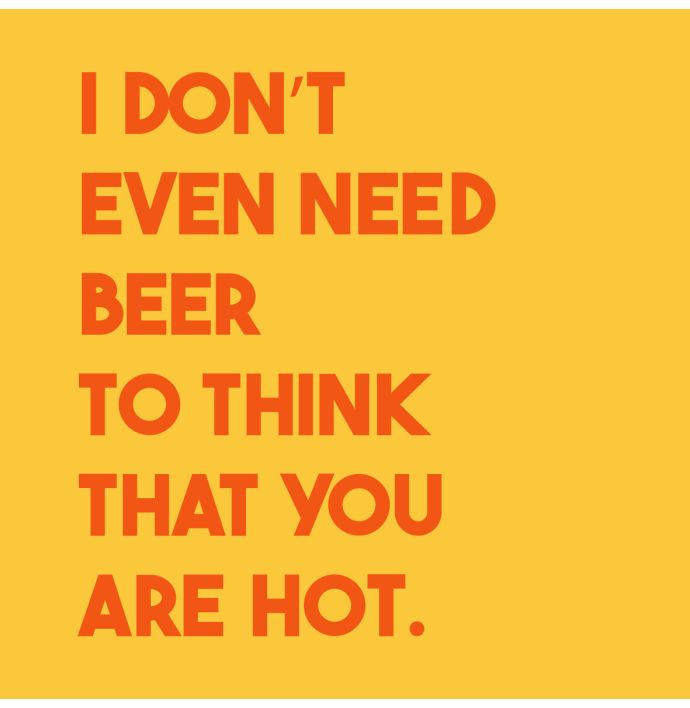 Tegeltje - I don't even need beer