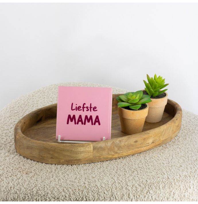 Tegeltje - Liefste mama
