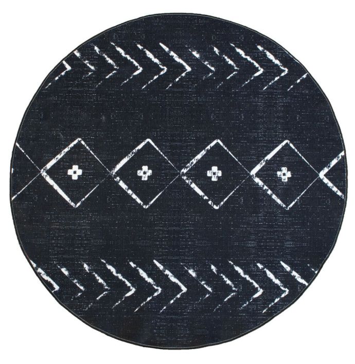 Karpet Ula vintage rond