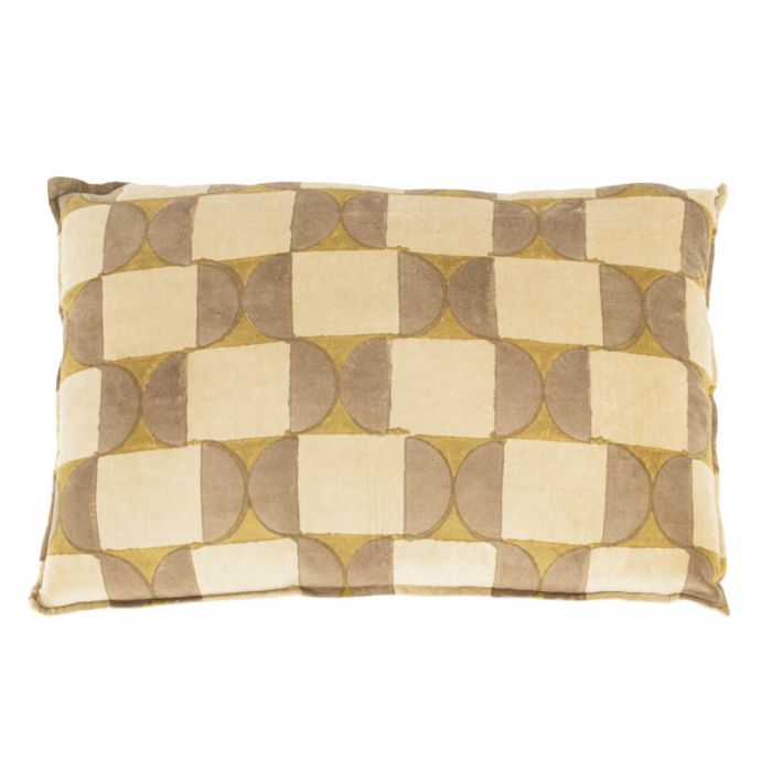 Kussen square oker