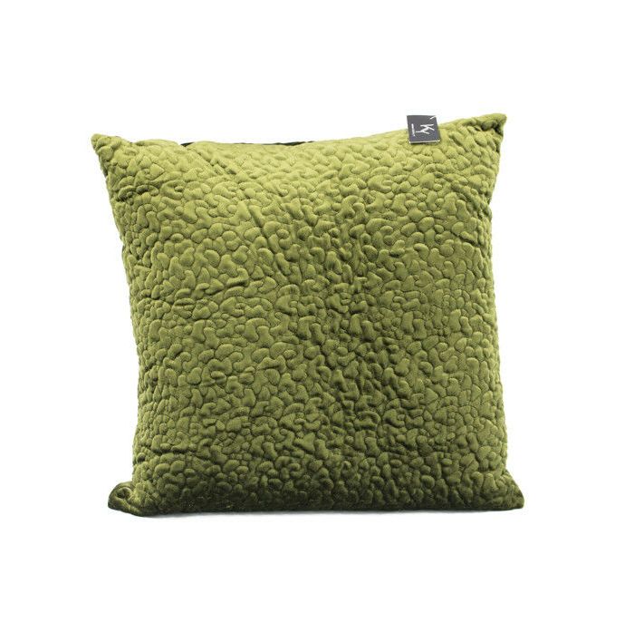 Kussen velours groen