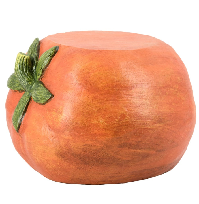 Bijzettafeltje/kruk tomaat 