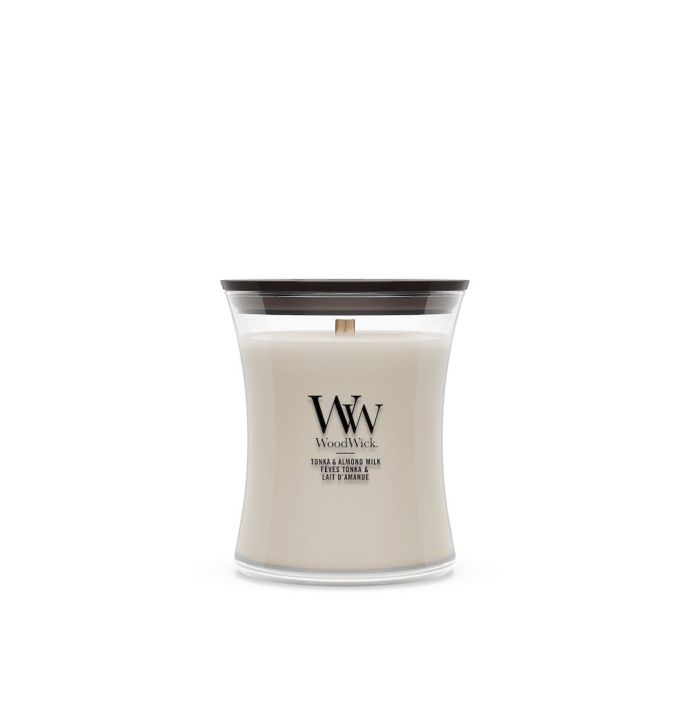 WoodWick Candle Tonka & Almond Milk