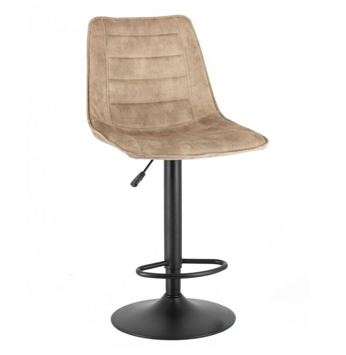 Barstoel Nikos velvet liver