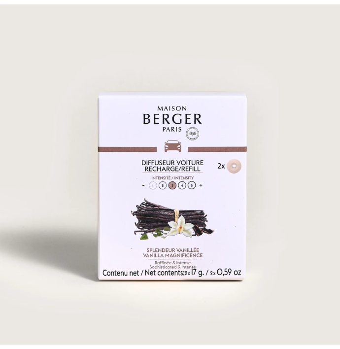 Maison Berger Autoparfum navulling Vanilla Magnificence