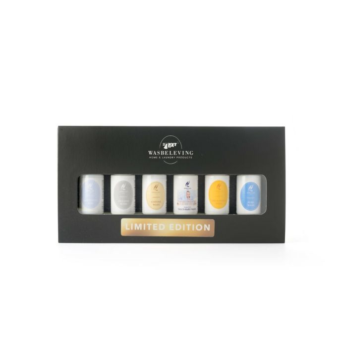 Wasbeleving Wasparfum proefpakket Limited edition