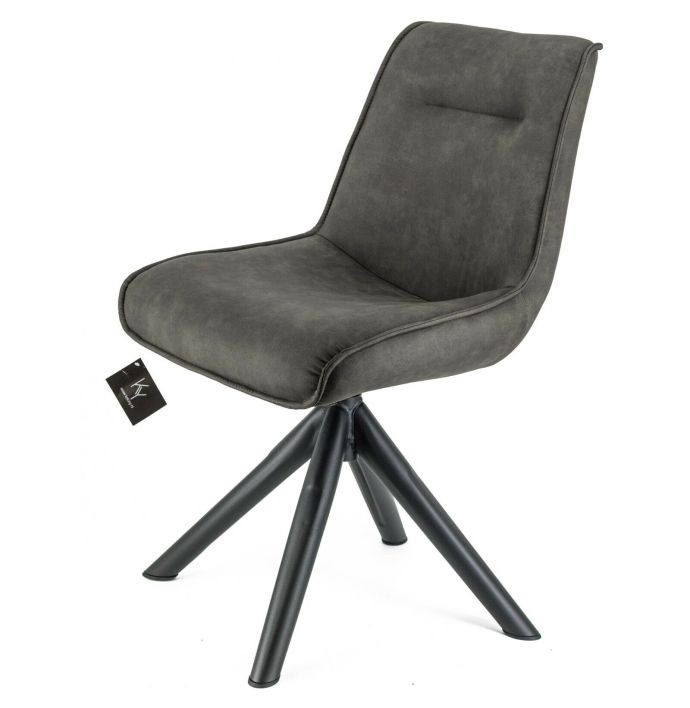 Eetkamerstoel Mike cowboy grey