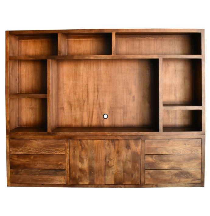 Vakkenkast Coco walnut