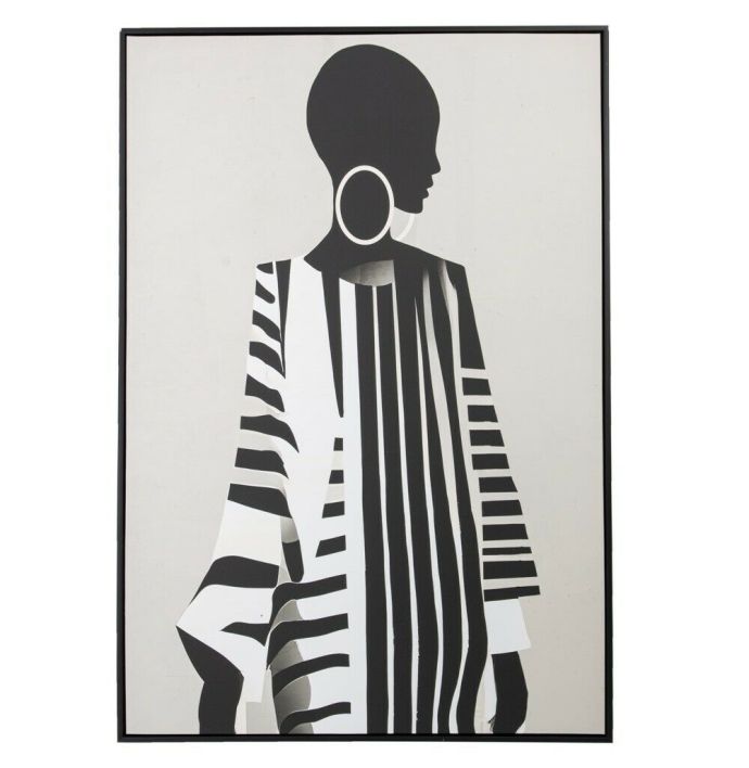 Schilderij vrouw abstract