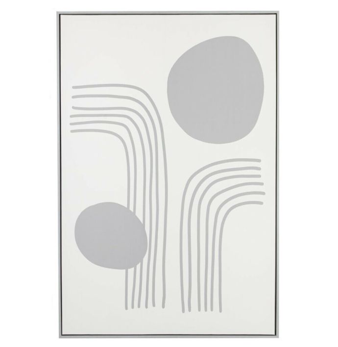 Schilderij organisch stripes