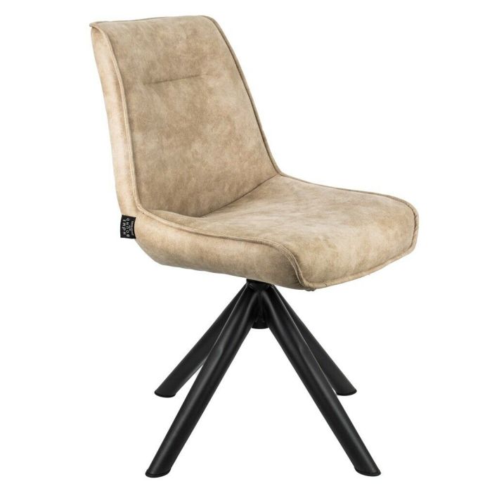 Eetkamerstoel Mike cowboy naturel