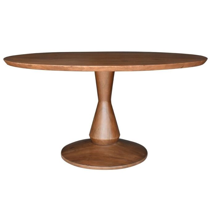 Eettafel Buru rond walnut