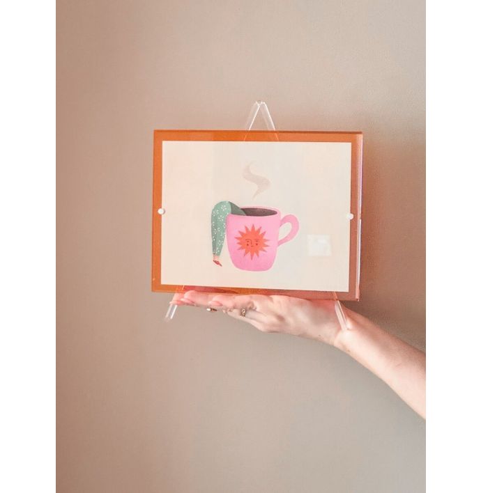 Fotolijst Art oranje