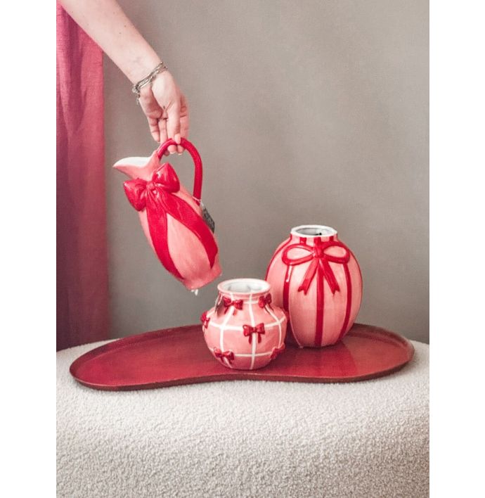 Aardewerk waterkan 'Strik'