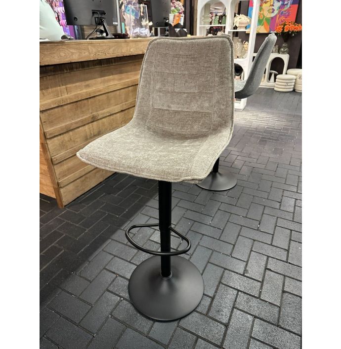 Barstoel Nate in stof harmony beige