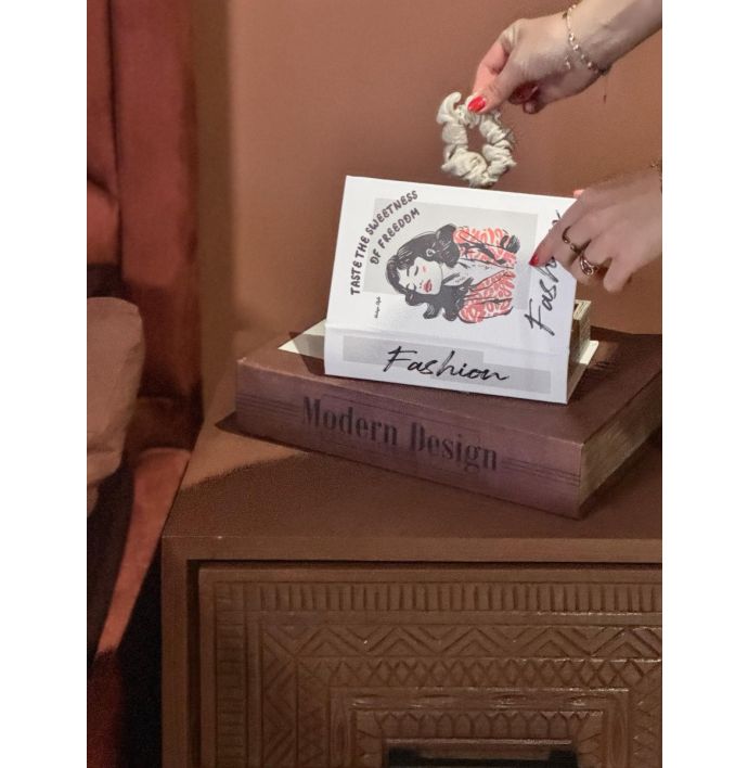 Opbergboek koffietafel 'Fashion' 