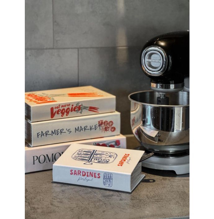 Opbergboek koffietafel 'Sardines'