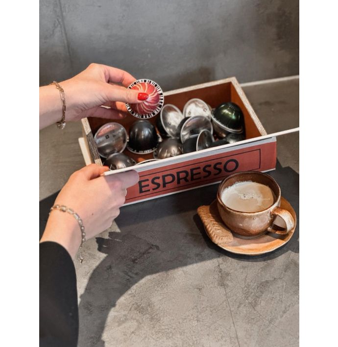 Opbergboek koffietafel 'Espresso'