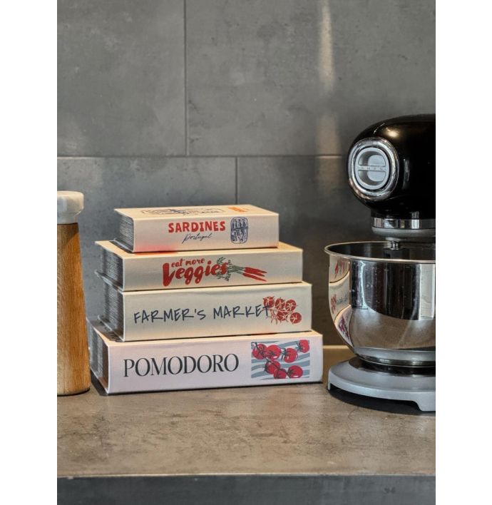 Opbergboek koffietafel 'Farmer's market'