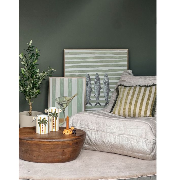 Schilderij Fish and Stripes 