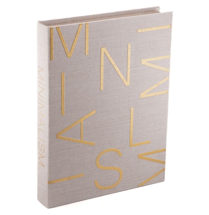 Opbergboek koffietafel 'Minimalism'