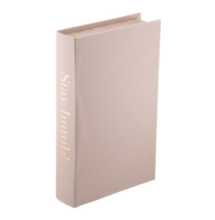 Opbergboek koffietafel 'Stay Humble'
