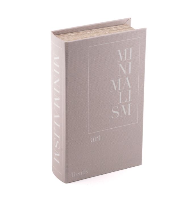 Opbergboek koffietafel 'Grey Minimalism'