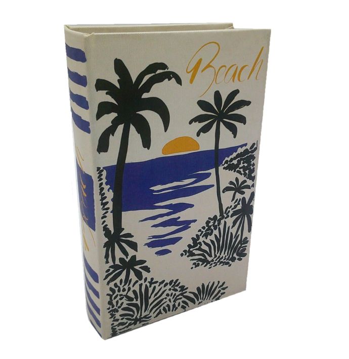 Opbergboek koffietafel 'Blue Beach'